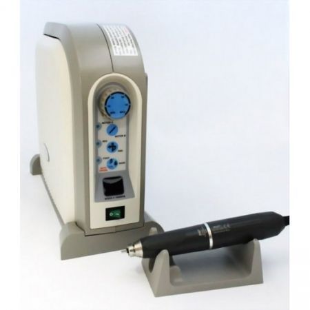 Saeyang Marathon Multi 600 DUO - бесщеточный зуботехнический микромотор с коленным/настольным управлением, с наконечником BH77, 60000 об/мин, педаль FS60N