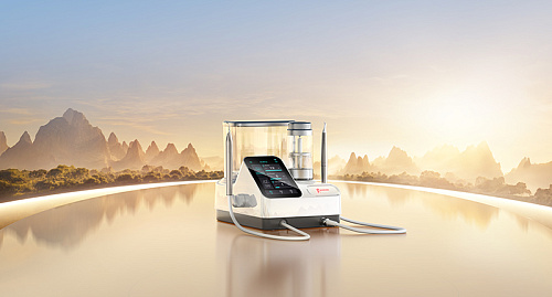 Woodpecker PT-E — Порошкоструйный аппарат и скалер, 2в1