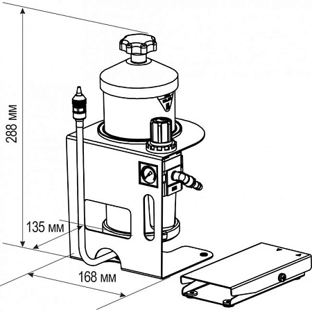 Аверон АМС 1.3 С - автономный модуль для струйной обработки изделий, для абразива 25-125 мкм