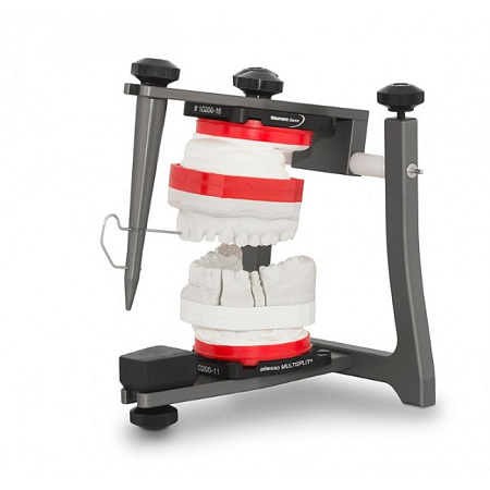 Baumann Arto 2 + Adesso Multisplit - артикулятор с монтажными пластинами, среднеанатомический Non-Arcon, 126 мм