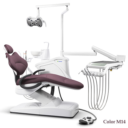 GreenMED S300 – Стоматологическая установка с мягкой обивкой и с нижней подачей