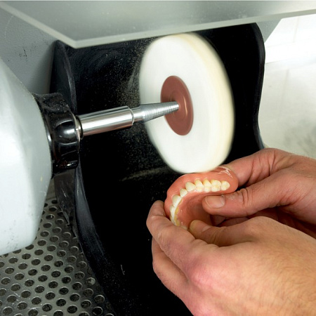 Renfert Circles folded - Круги складчатые (из бязи), полировальные, диаметр 100 мм, толщина 14 мм, 1 шт.