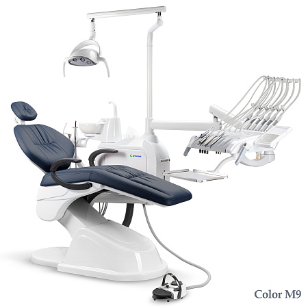 GreenMED S200 – Стоматологическая установка с мягкой обивкой и с верхней подачей