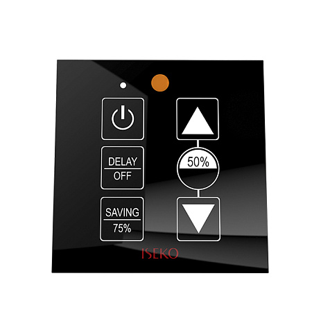 ISEKO IS001R - бестеневой светильник для стоматологической клиники, с беспроводным и настенным диммерами