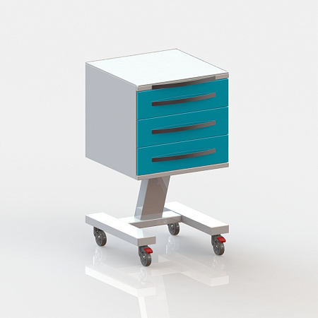 ВИТАЛИЯ С3 — Столик врача стоматолога передвижной, есть ру