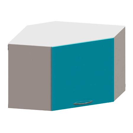 ВИТАЛИЯ Н2 угловой — Навесной медицинский шкаф металлическая дверца