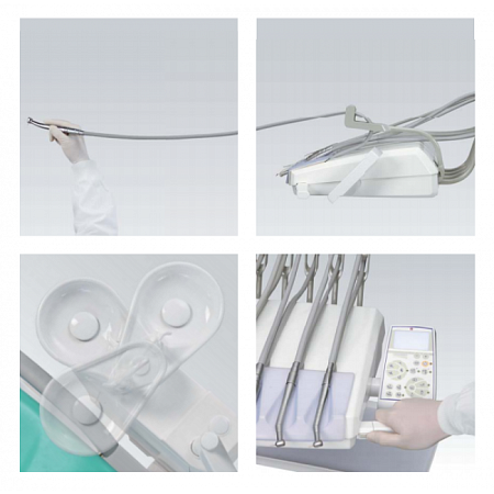 Cefla Dental Group Victor 200 ADV (AM8050) - стоматологическая установка улучшенной комплектации с нижней/верхней подачей инструментов