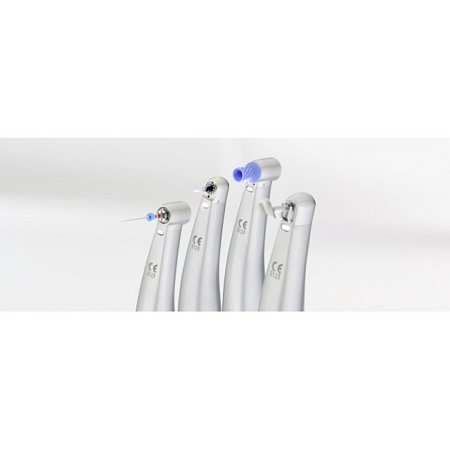 SIRONA T1 LINE C 200 L - повышающий угловой наконечник со стандартной головкой, со светом, 1:5 