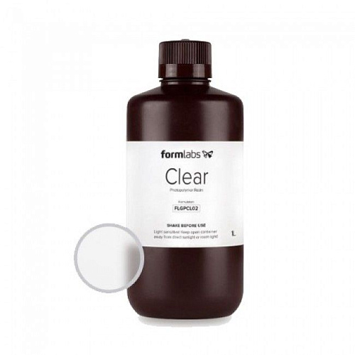 Formlabs Resin Clear - фотополимерная смола, прозрачная
