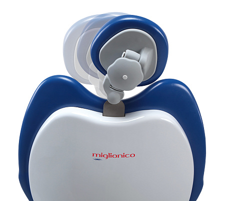 Miglionico NG P — стоматологическая установка с нижней подачей инструментов