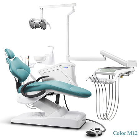 GreenMED S300 – Стоматологическая установка с мягкой обивкой и с нижней подачей
