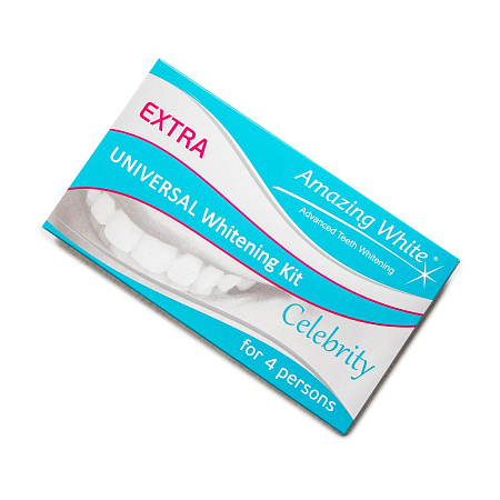 Amazing White Universal Whitening Kit Celebrity EXTRA - набор для клинического отбеливания