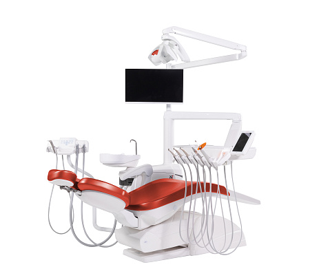 Miglionico NT P — стоматологическая установка с нижней подачей инструментов