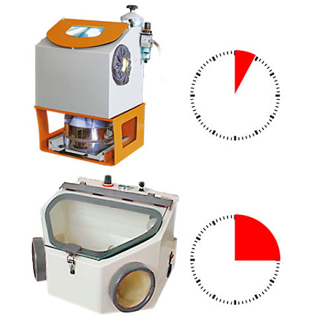 Аверон АСОЗ 1.0 Б ТУРБО - пескоструйный аппарат со струйным модулем МС 4.3 Б и встроенным ситом