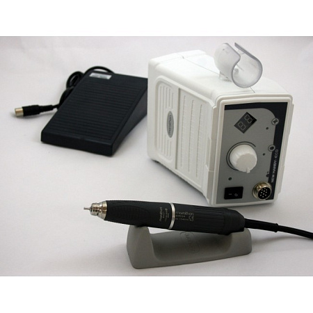 Saeyang New Handy Eco - бесщеточный зуботехнический микромотор 60000 об/мин, с наконечником BM50M/BHS1, 50000 об/мин, педаль FS60N