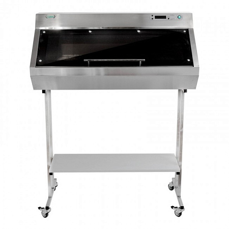 СПДС-1-К - ультрафиолетовая камера бактерицидная из нержавеющей стали на передвижной тележке, 125 л