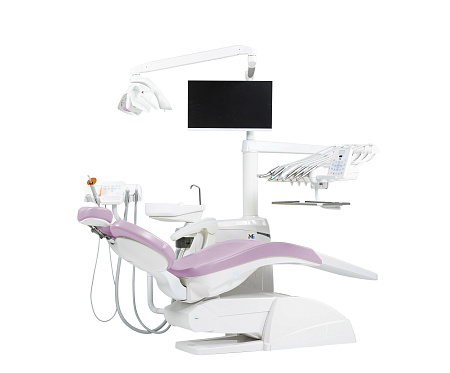 Miglionico NG — стоматологическая установка с верхней подачей инструментов