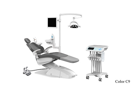 SILVERFOX 8000C-CMS0 – Стоматологическая установка с подкатным блоком врача, без гидроблока и с мягкой обивкой