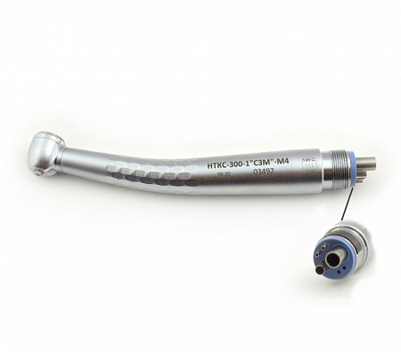 ВХ-Тайфун НТКС-300-1 «СЗМ» – турбинный кнопочный стоматологический наконечник (Myonic ш/п)