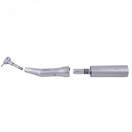 Chirana 120 L (Ti) - угловой наконечник с фиброопткой, 1:1 (нижняя часть), титановый корпус