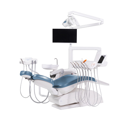 Miglionico NT P — стоматологическая установка с нижней подачей инструментов