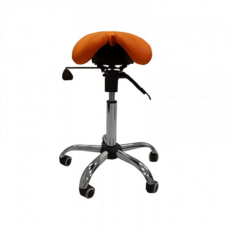 Gravitonus EZDuo Tiny - эргономичный и компактный стул-седло врача-стоматолога, двуразделенное седло