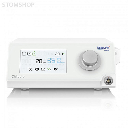 Bien-Air Chiropro 3rd Gen - система для имплантологии с угловым наконечником Micro-Series CA 20:1 L, с подсветкой