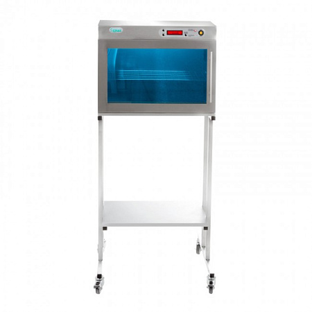 СПДС-2-К - ультрафиолетовая бактерицидная камера из нержавеющей стали, на передвижной тележке, 57 л