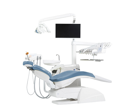 Miglionico NG — стоматологическая установка с верхней подачей инструментов