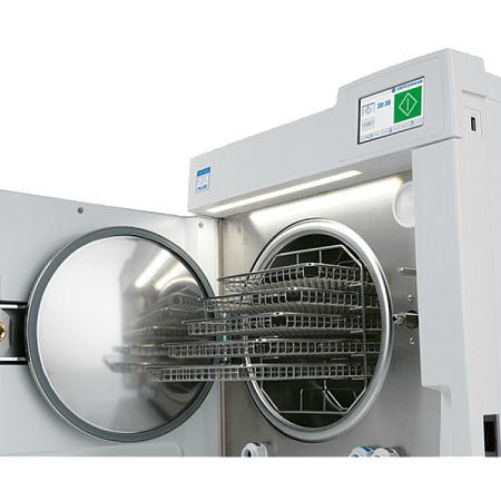 Stern Weber SW-28 PLUS - автоклав класса B с цветным сенсорным экраном, 28 л