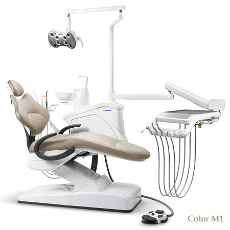 GreenMED S300 – Стоматологическая установка с мягкой обивкой и с нижней подачей