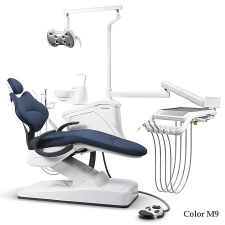 GreenMED S300 – Стоматологическая установка с мягкой обивкой и с нижней подачей